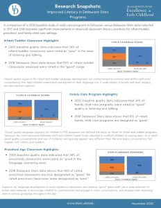 Improved Literacy in Delaware Stars Programs thumbnail