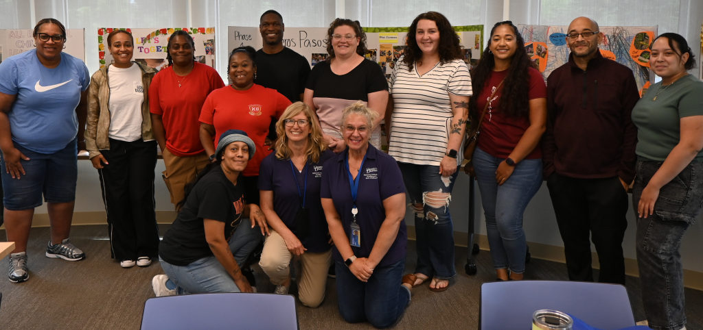 Let's Grow Outside participants and DIEEC educators at the final learning session of the cohort.